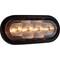 Buyers Products 6 Inch LED Oval Strobe Light with Amber LEDs and Clear Lens SL62CA - alternate 5